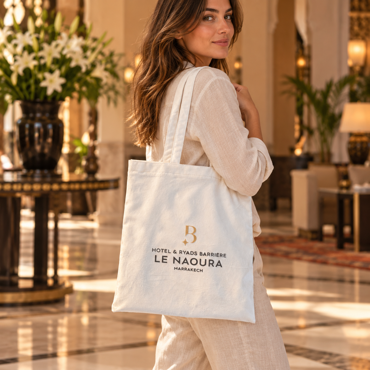 Sac sans soufflet en situation